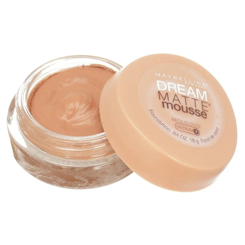 Maybelline Dream Matte Mousse Foundation Beige Medium 3 0.64oz NEW, SEALED